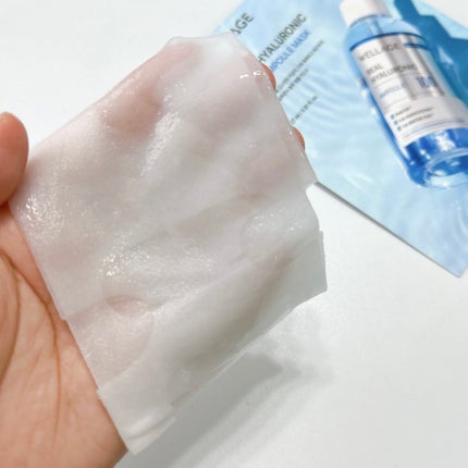 リアルヒアルロニックブルーアンプル 100/Wellage/美容液を使ったクチコミ(5枚目)