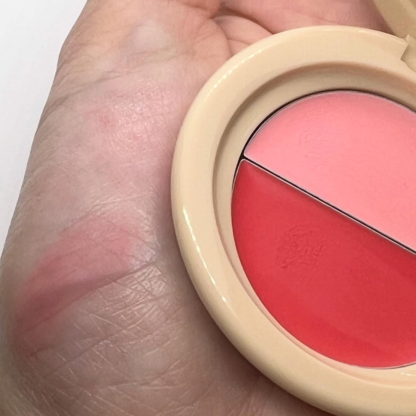 どら焼きリップ＆チーク/&nd by rom&nd/マルチパレットを使ったクチコミ（3枚目）