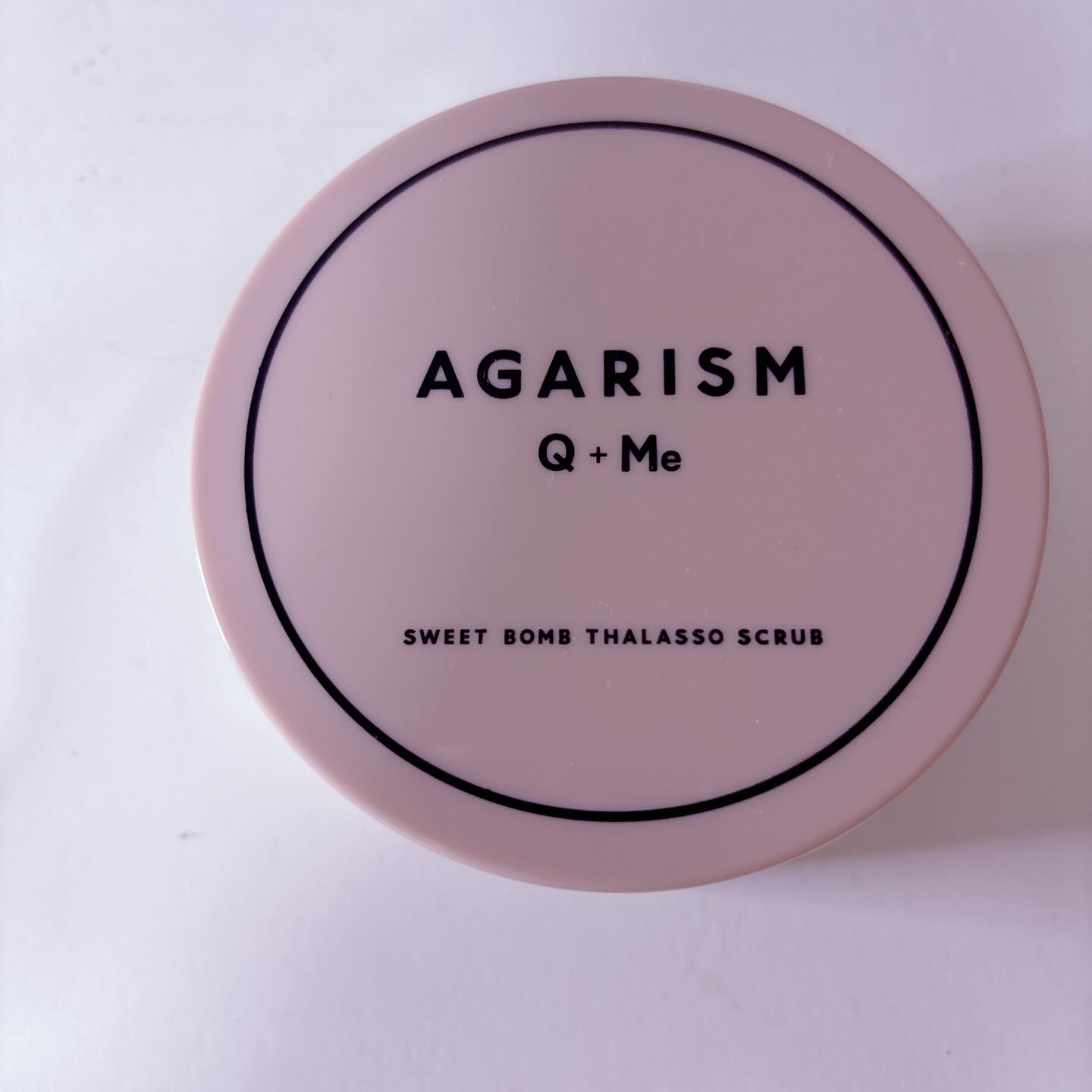 Q+Me スウィート ボム タラソ スクラブ/AGARISM/バスト・ヒップケアを使ったクチコミ（1枚目）