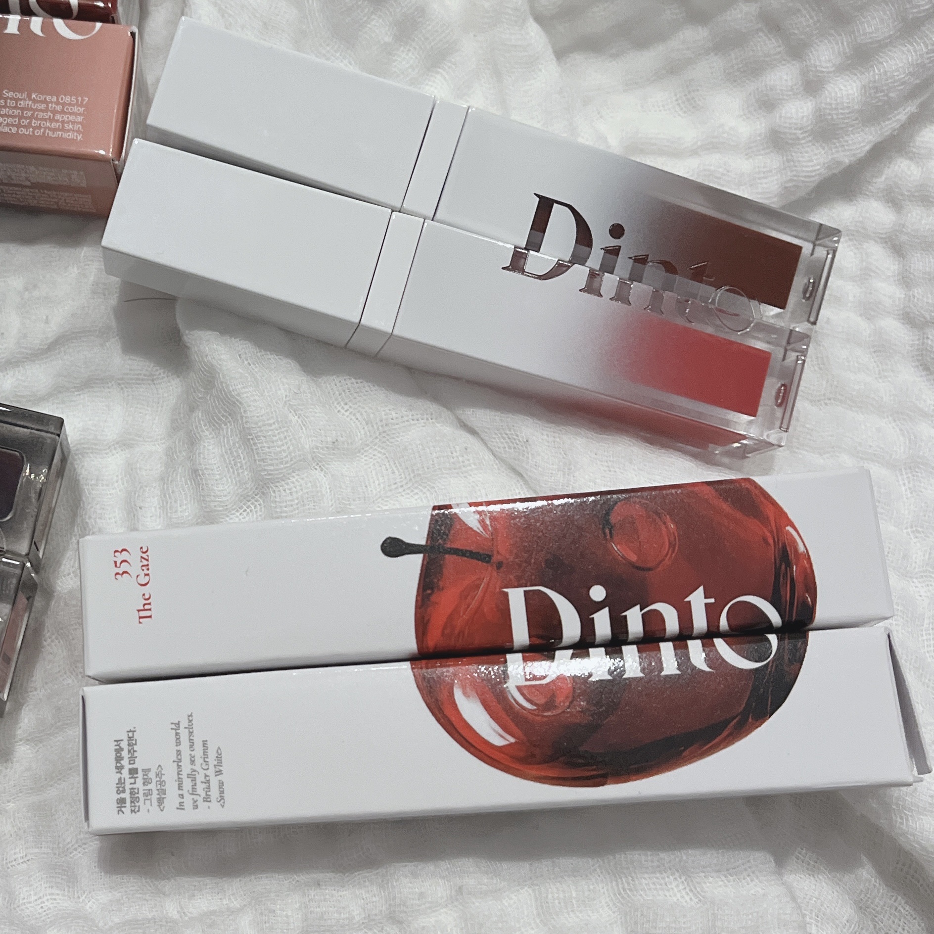 ミラーレスリップオイルグロス/Dinto/リップグロスを使ったクチコミ（1枚目）