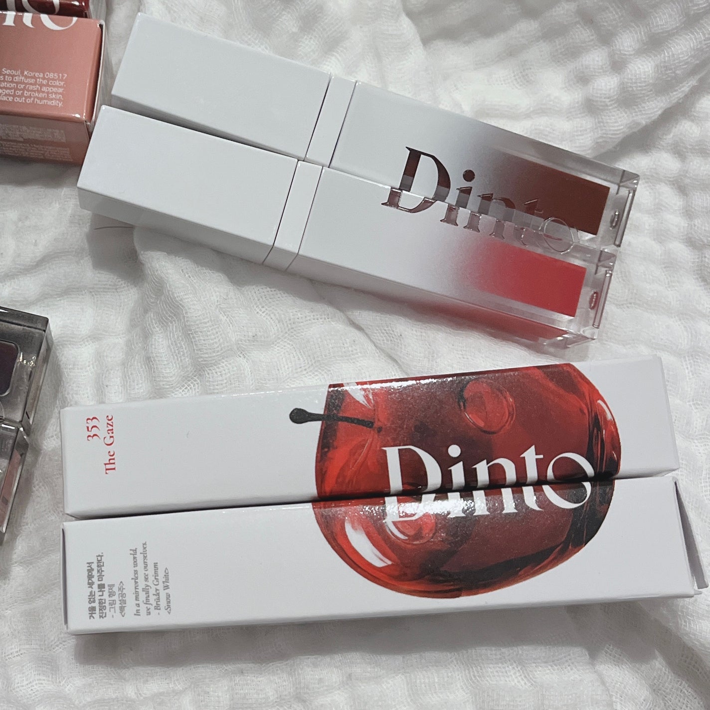 ミラーレスリップオイルグロス/Dinto/リップグロスを使ったクチコミ(1枚目)