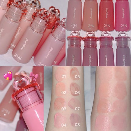 ハートウェアリングリキッドチーク/2aN/リキッドチークを使ったクチコミ(2枚目)