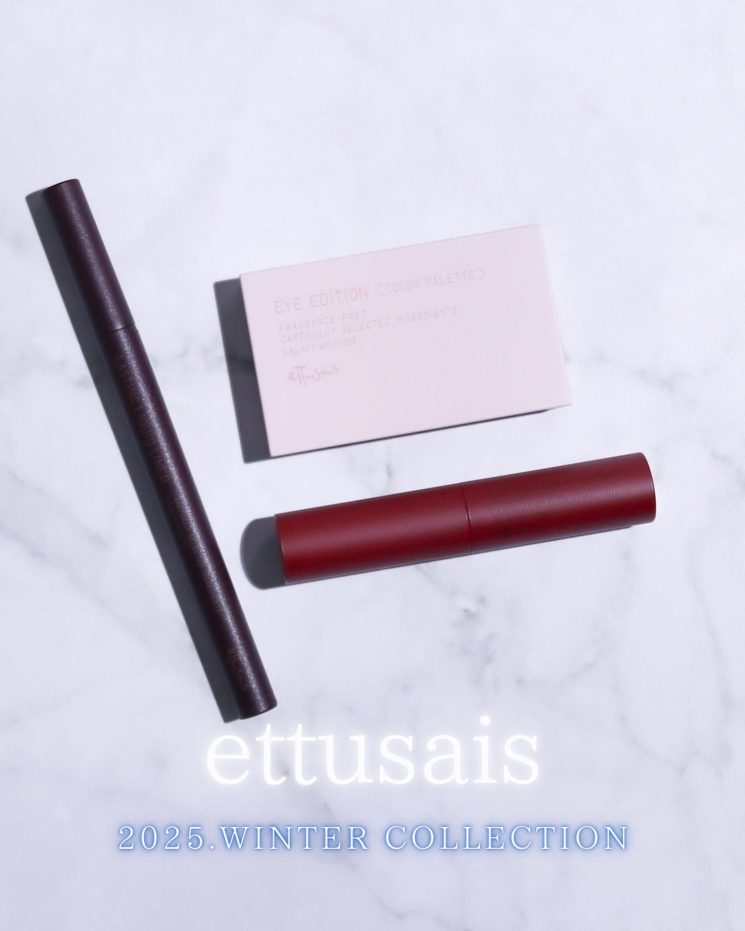 【ettusais】
エテュセ様より商品提供いただいています。

2025年12月4日 全国発売❤️

エテュセ アイエディション（カラーパレット）

23 スノウピンク
¥1,540（税込）
ラメ×マットの2色で完成するアイシャドウパレッ