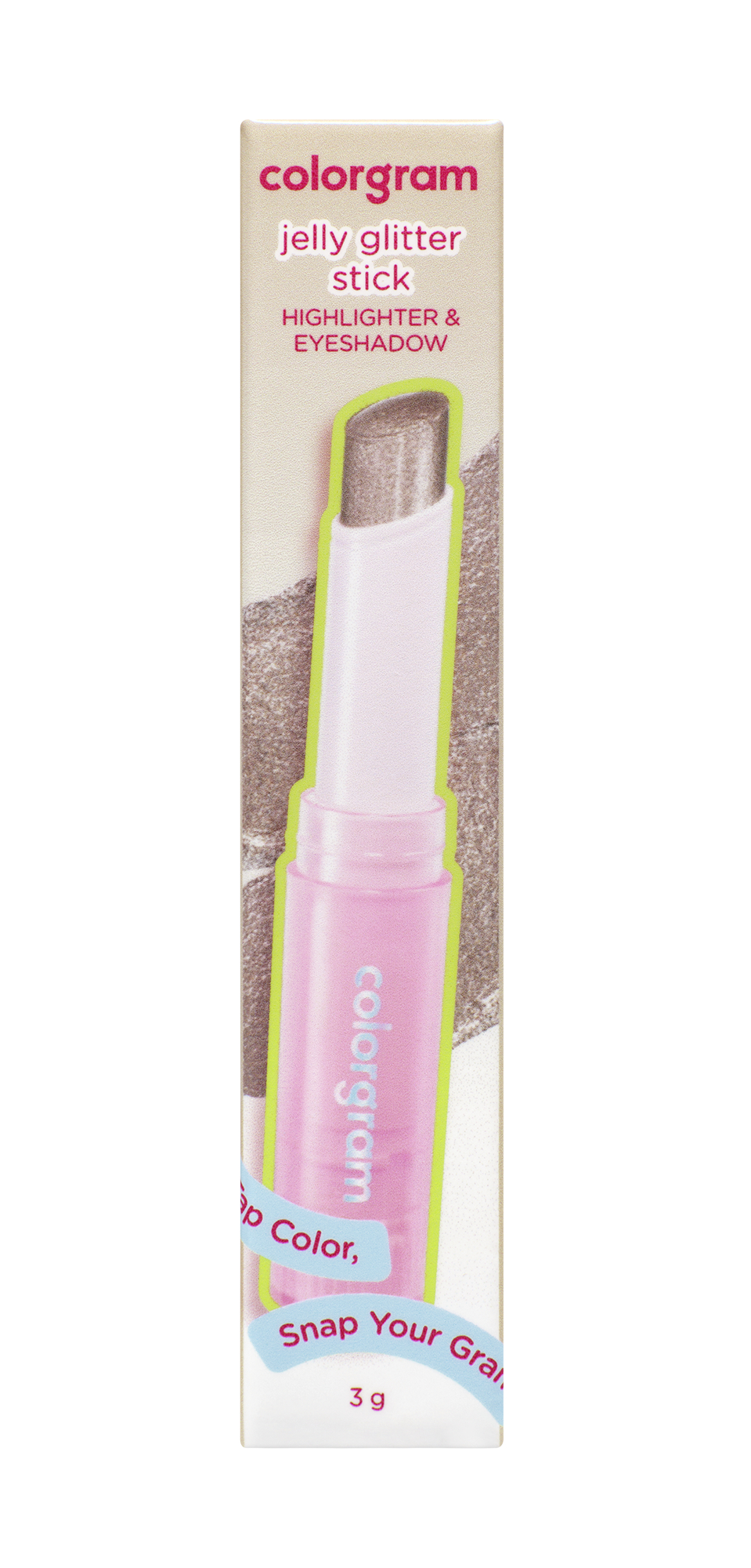 カラーグラム ぷるんジェリービームスティック 06 バターシルバー