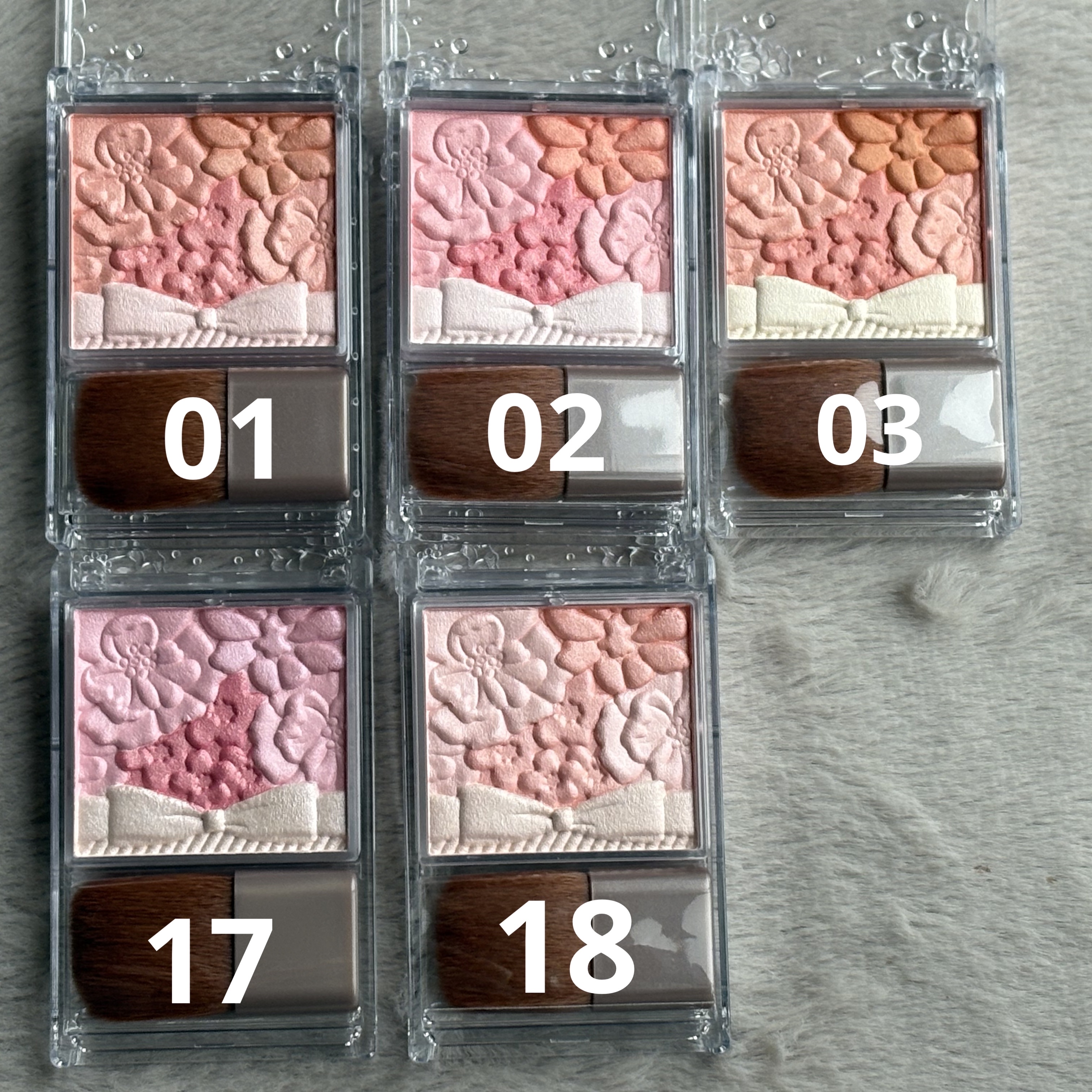 グロウフルールチークス/キャンメイク/パウダーチークを使ったクチコミ（2枚目）