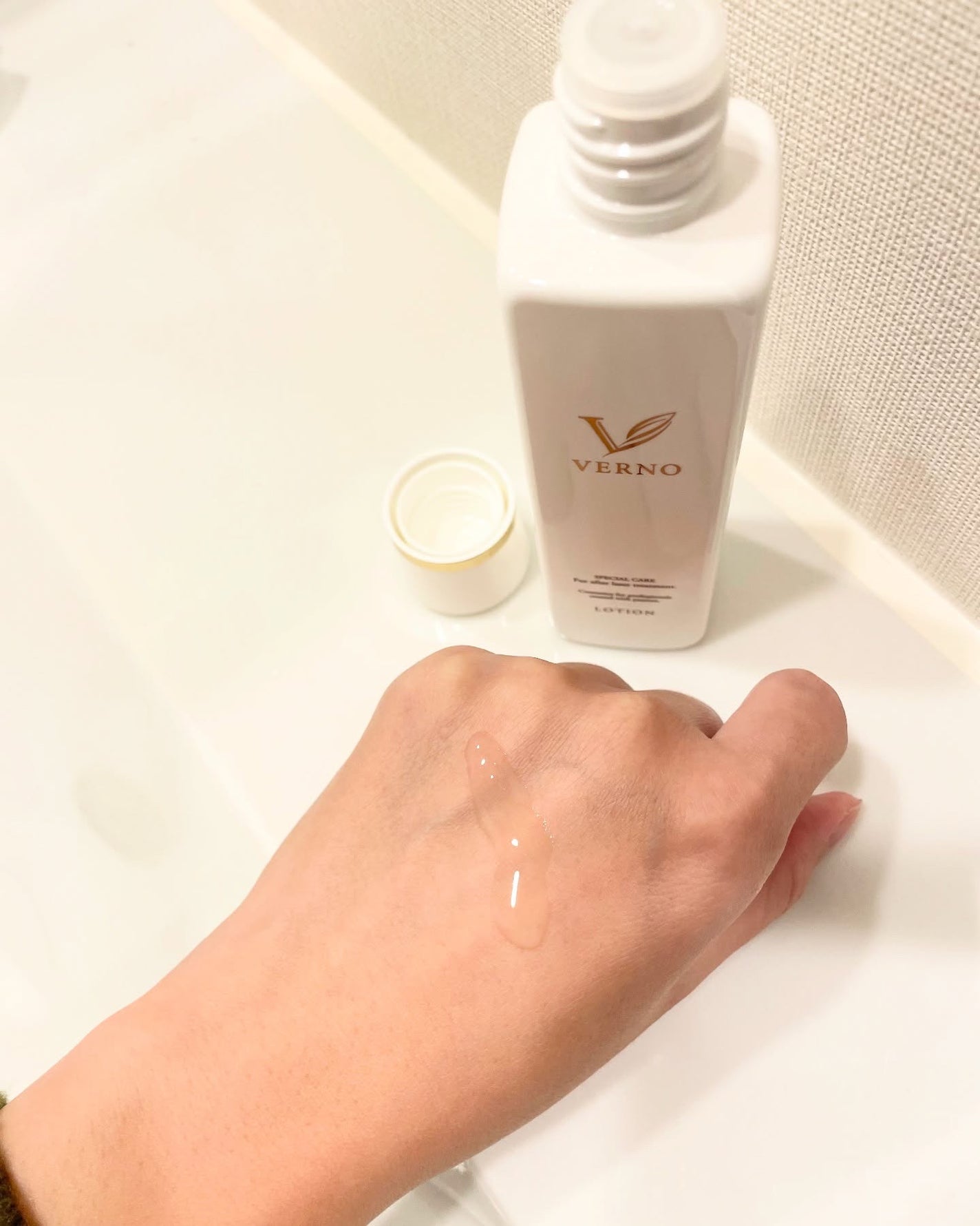 VERNO SKIN ローション〈医薬部外品〉/VERNO SKIN CARE/化粧水を使ったクチコミ(4枚目)