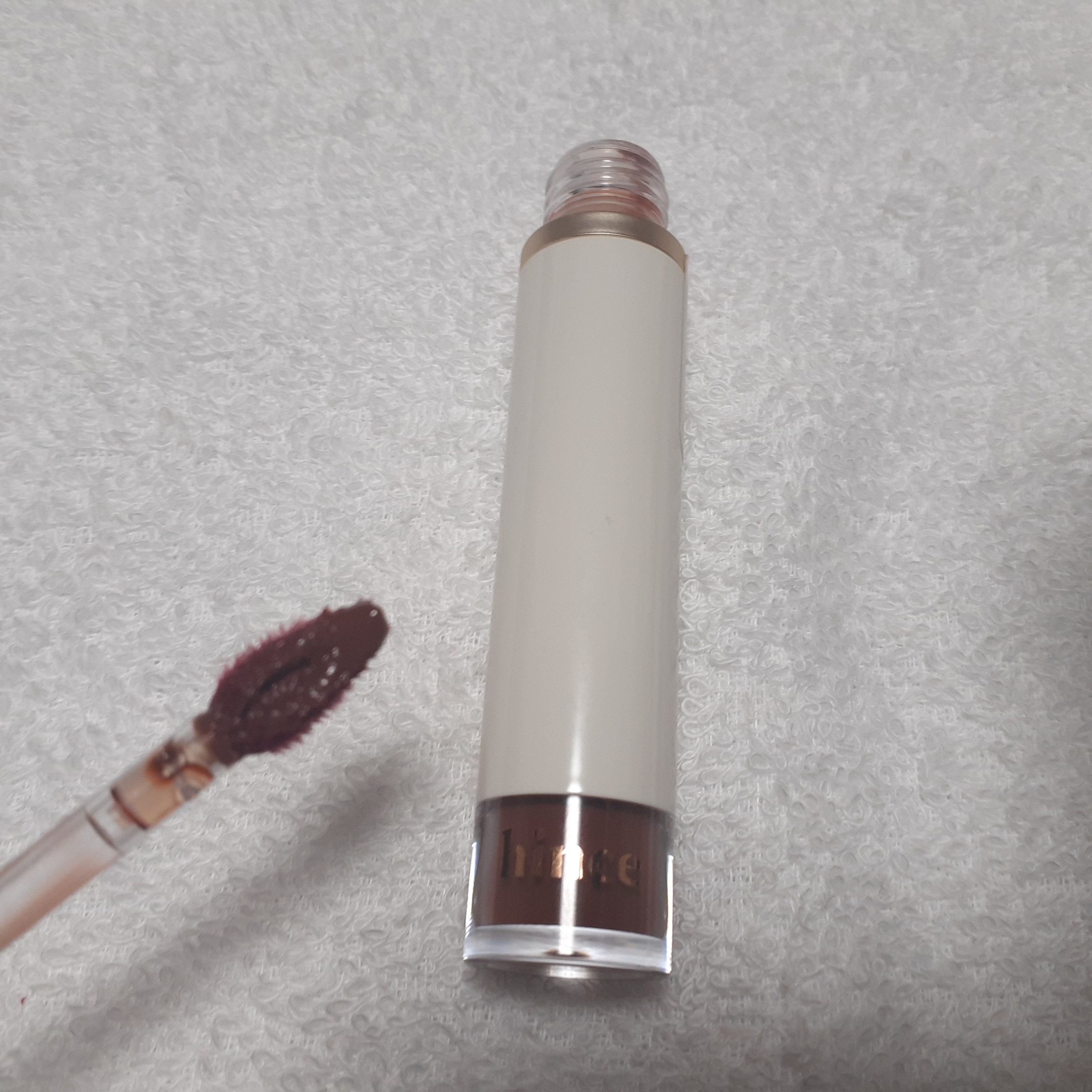 ムードインハンサーウォーターリキッドグロウ/hince/口紅を使ったクチコミ（3枚目）