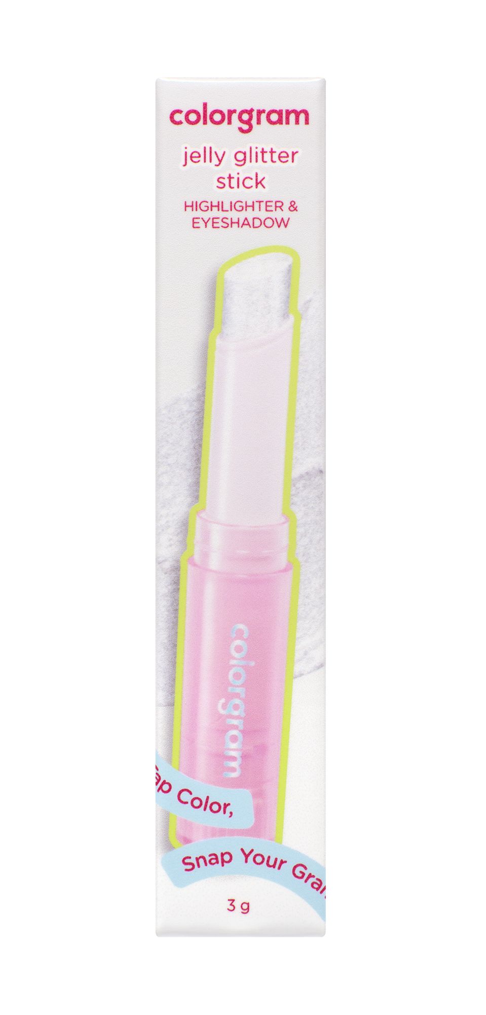 カラーグラム ぷるんジェリービームスティック 02 シルバーラビット