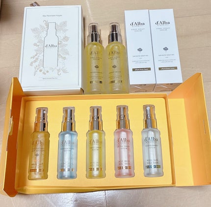 ダルバ ホワイトトリュフファーストスプレーセラム/ダルバ/ミスト状化粧水を使ったクチコミ(1枚目)