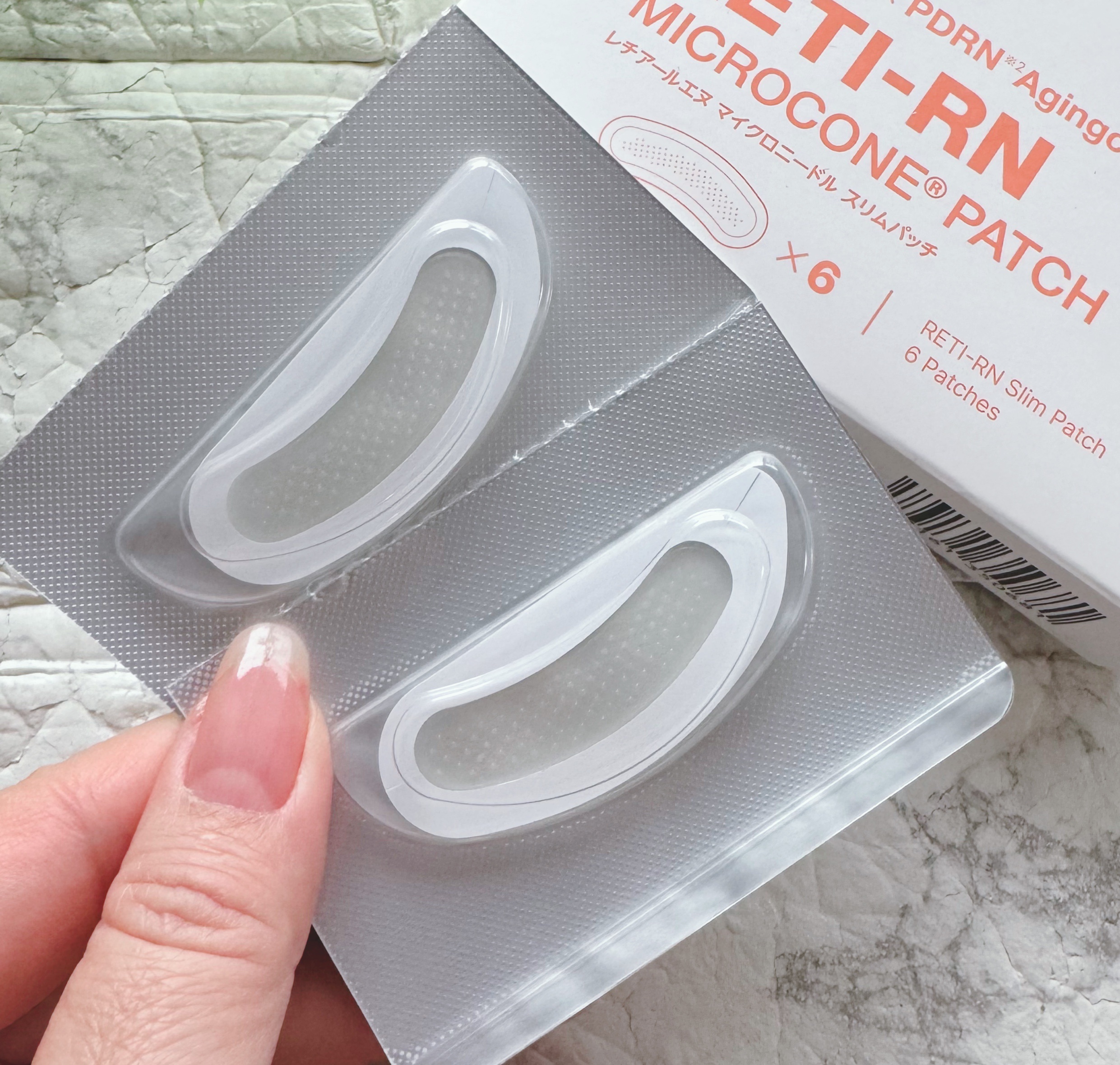 レチアールエヌ スリムパッチ 3パウチ入り（6パッチ/3回分）/ACROPASS/シートマスク・パックを使ったクチコミ（2枚目）