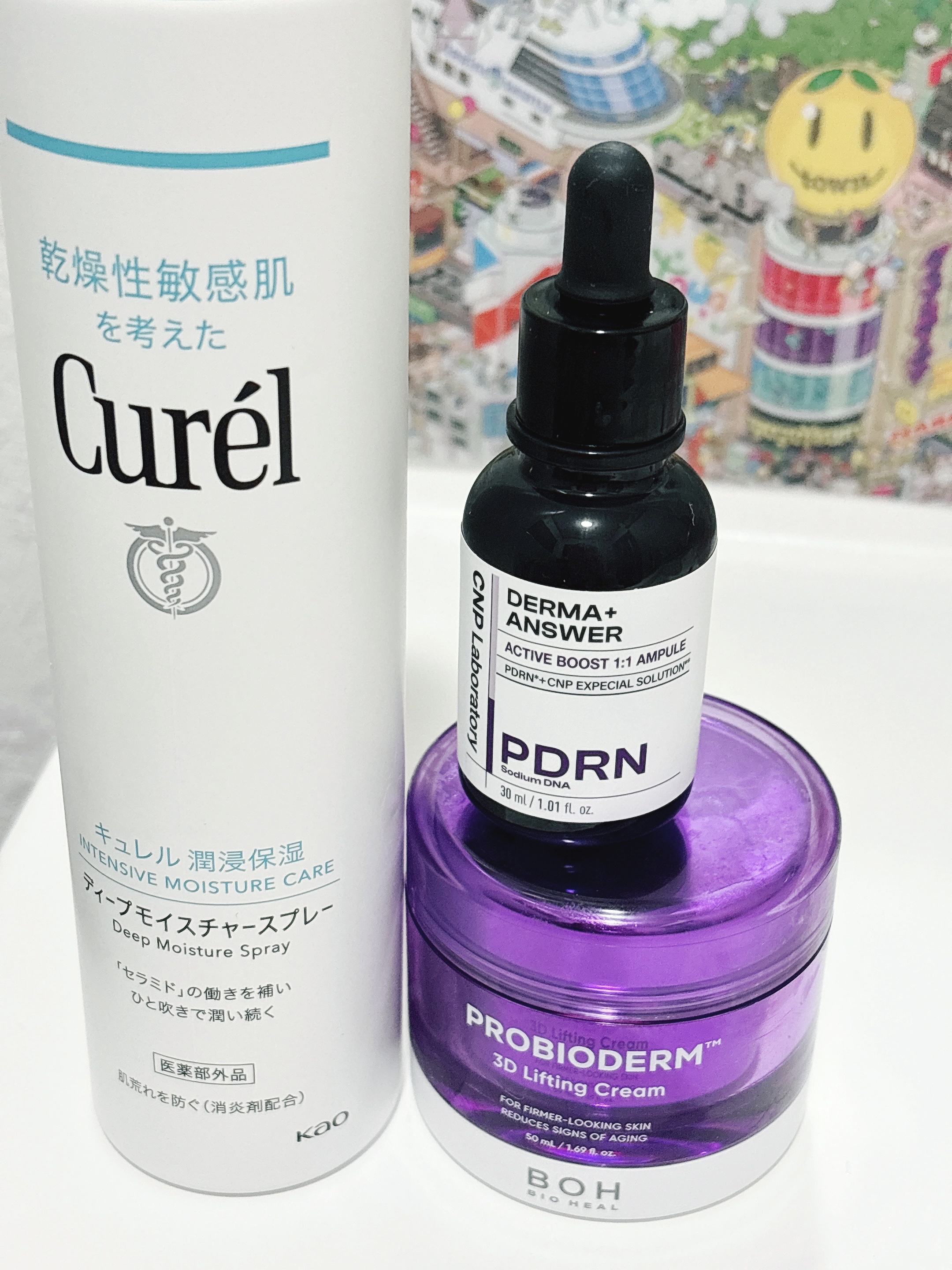 ナイトスキンケア🌙

今日からCNP Laboratoryのダーマアンサー PDRN アクティブブースト1:1アンプルも使う事にした💜

PDRN好き✨

キュレル 
ディープモイスチャースプレー
CNP Laboratory
ダーマア