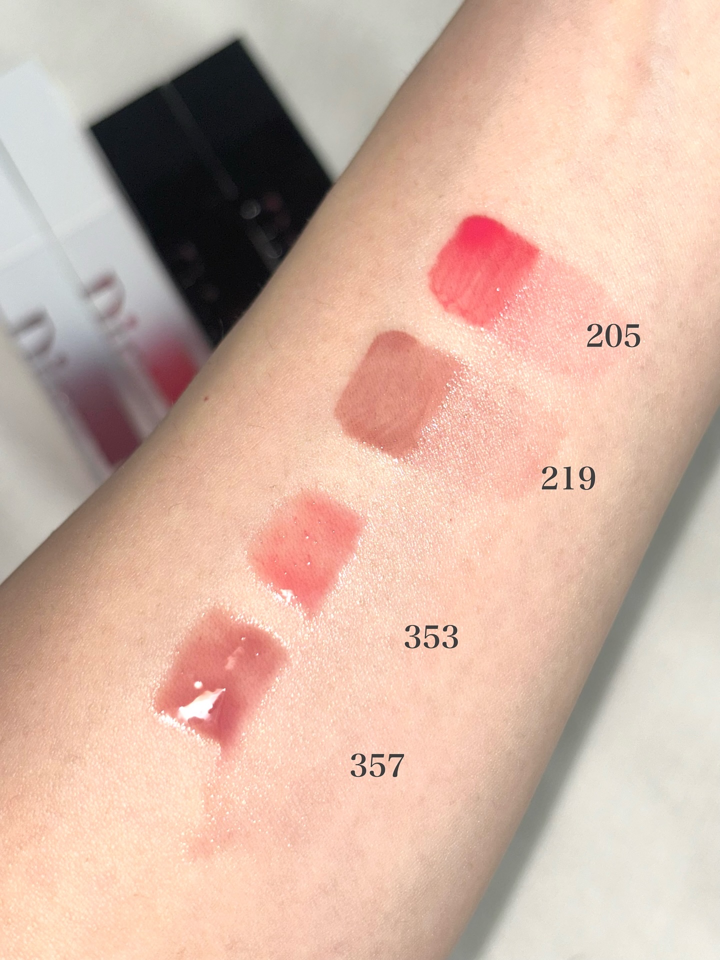 ブラーグロイリップティント/Dinto/リップティントを使ったクチコミ（3枚目）