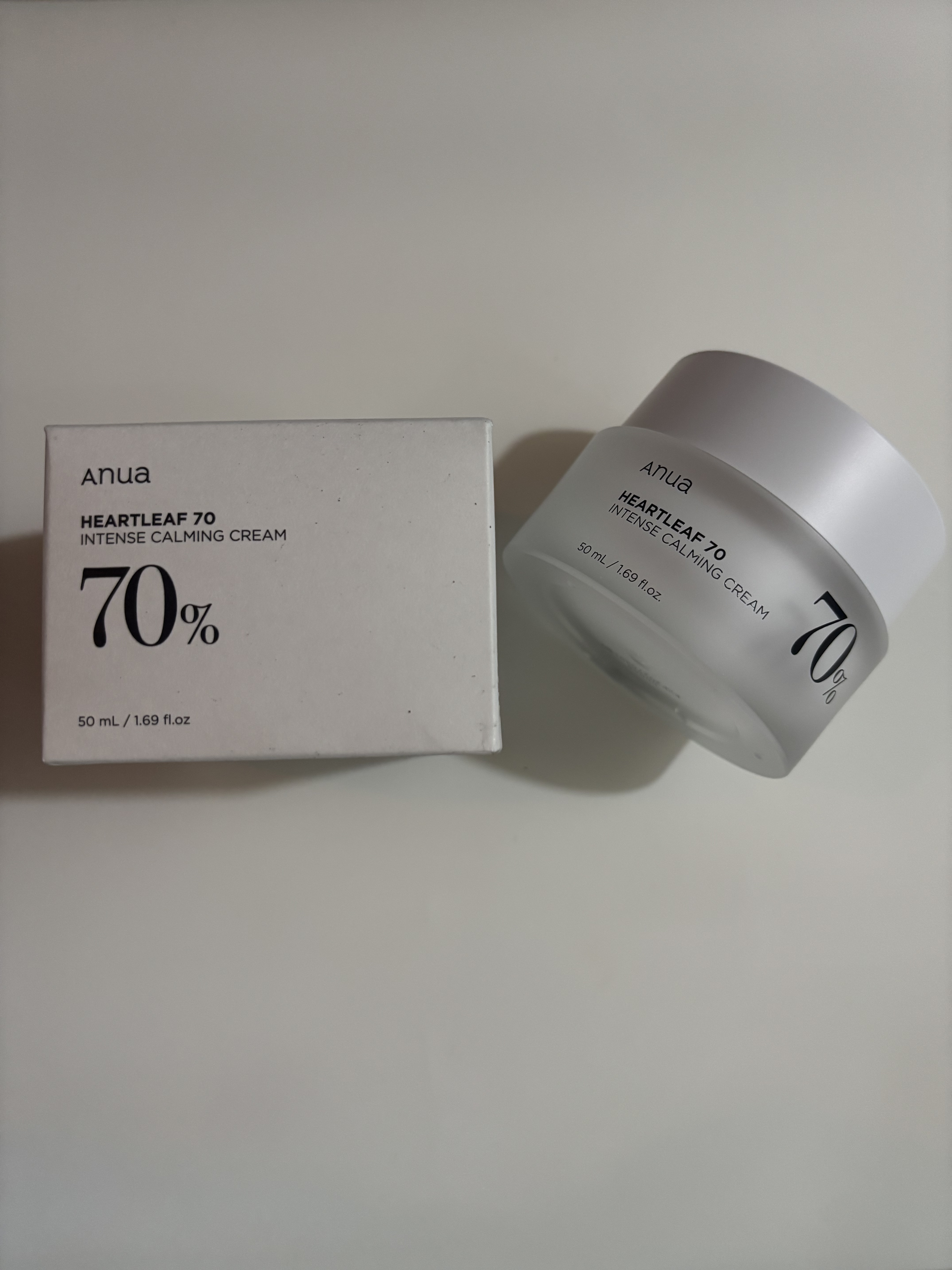 ドクダミ 70 インテンスカーミングクリーム/Anua/フェイスクリームを使ったクチコミ（1枚目）