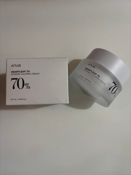 ドクダミ 70 インテンスカーミングクリーム/Anua/フェイスクリームを使ったクチコミ(1枚目)