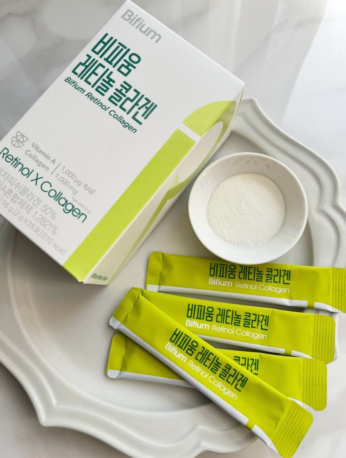 ビフィウム レチノールコラーゲン/LG生活庭園/美容サプリメントを使ったクチコミ（1枚目）