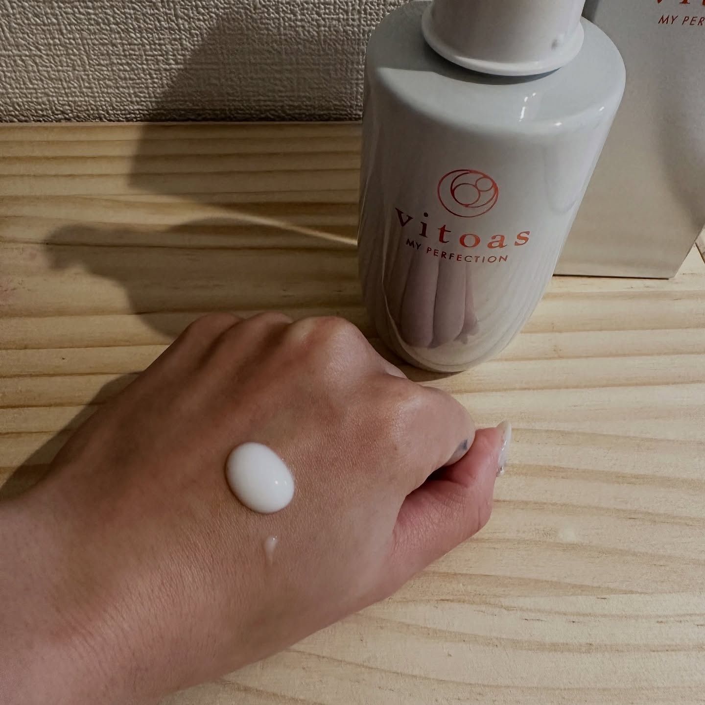 マイパーフェクション ブライトニング＆リンクル/vitoas/オールインワン化粧品を使ったクチコミ（2枚目）