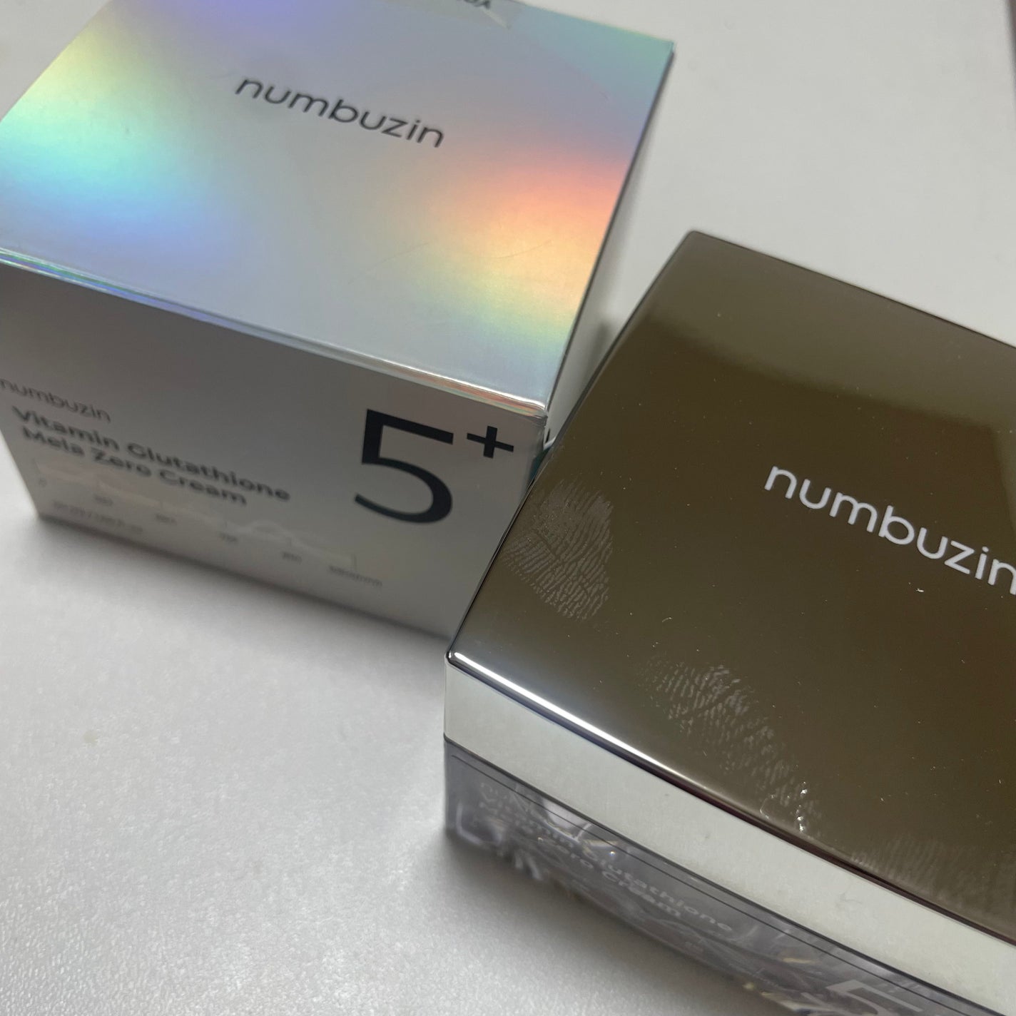 5番 白玉グルタチオンCメラゼロクリーム/numbuzin/フェイスクリームを使ったクチコミ(2枚目)