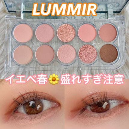 ライトオンアイズシャドウパレット/ルミル/アイシャドウパレットを使ったクチコミ(1枚目)