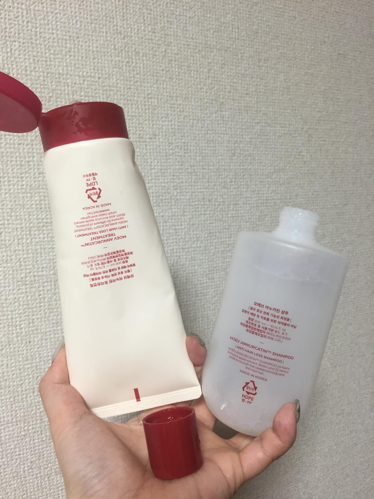 モエブ アヌカチン シャンプー/トリートメント/moev/市販シャンプーを使ったクチコミ（3枚目）