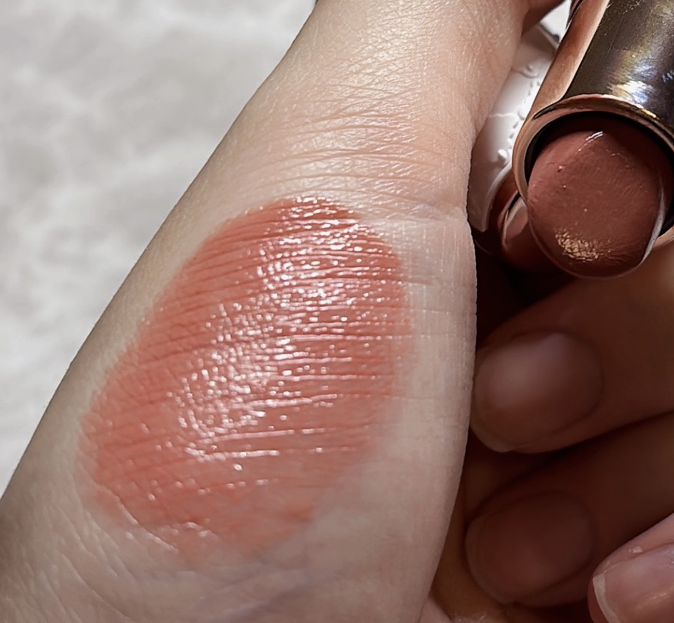 ラスティングステイリップカラー 03　コーラルピンク/CEZANNE/口紅・グロス・リップライナー・リップケアを使ったクチコミ（2枚目）