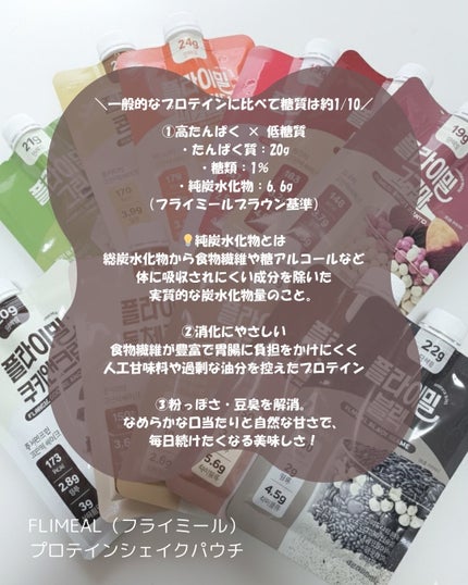 FLIMEAL プロテインシェイク/FLIMEAL/その他プロテインを使ったクチコミ(2枚目)