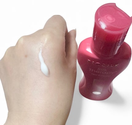 ヒートエンハンサーヘアミルク/Silk Therapy/ヘアミルクを使ったクチコミ(2枚目)