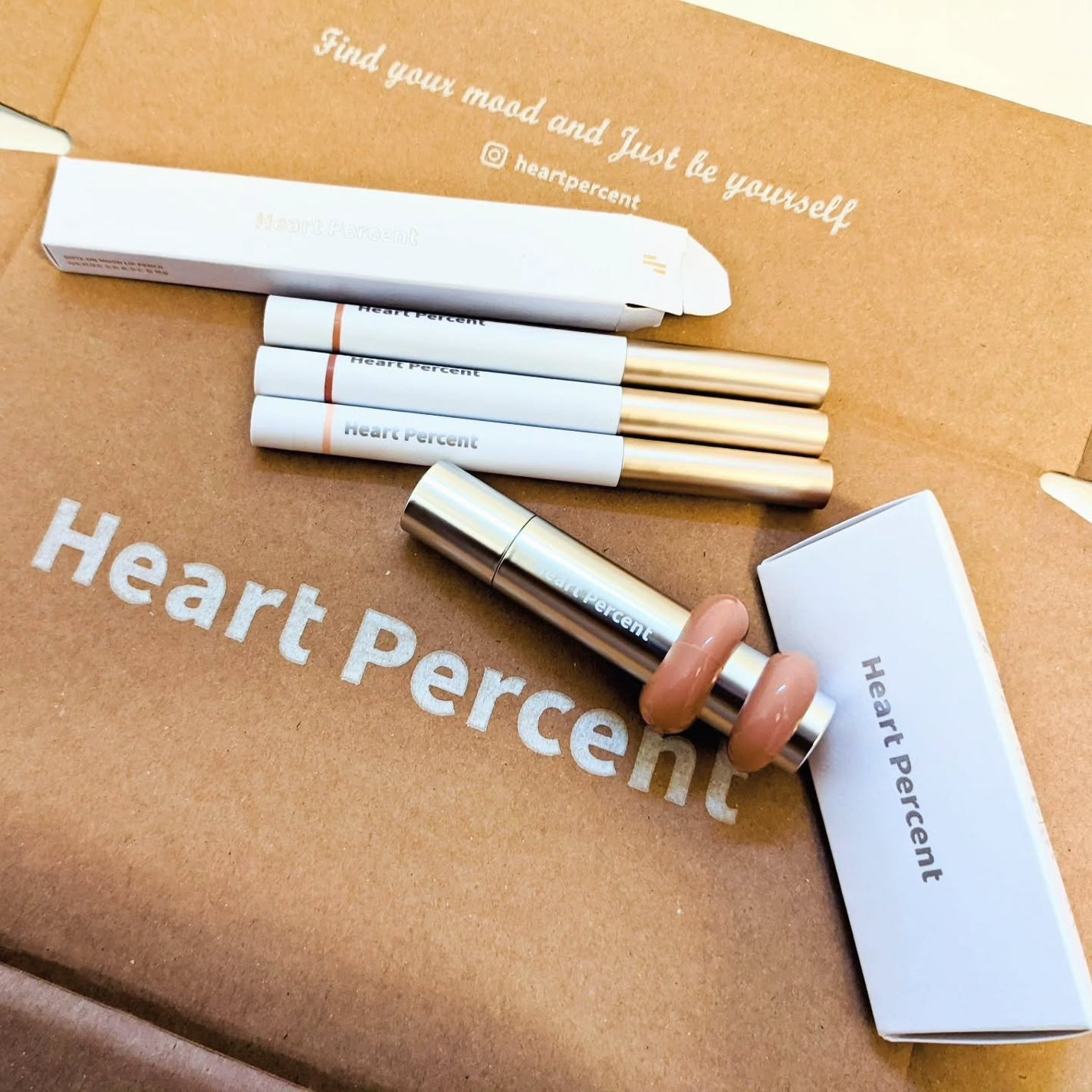 ドットオンムードリップペンシル/Heart Percent/リップライナーを使ったクチコミ(1枚目)