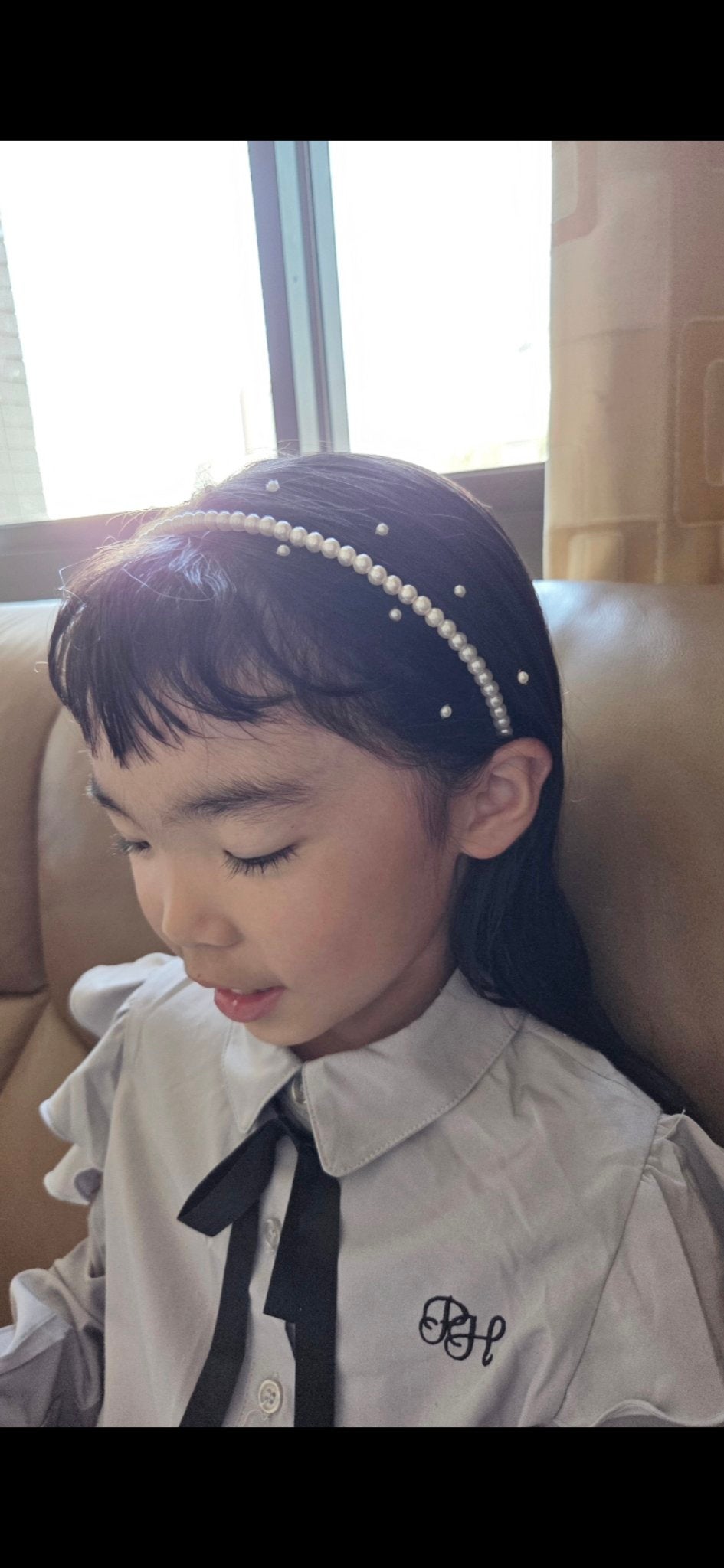 Yuki on LIPS 「カチューシャアレンジ✨️最近いろいろみててパールが可愛かったの..」(2枚目)