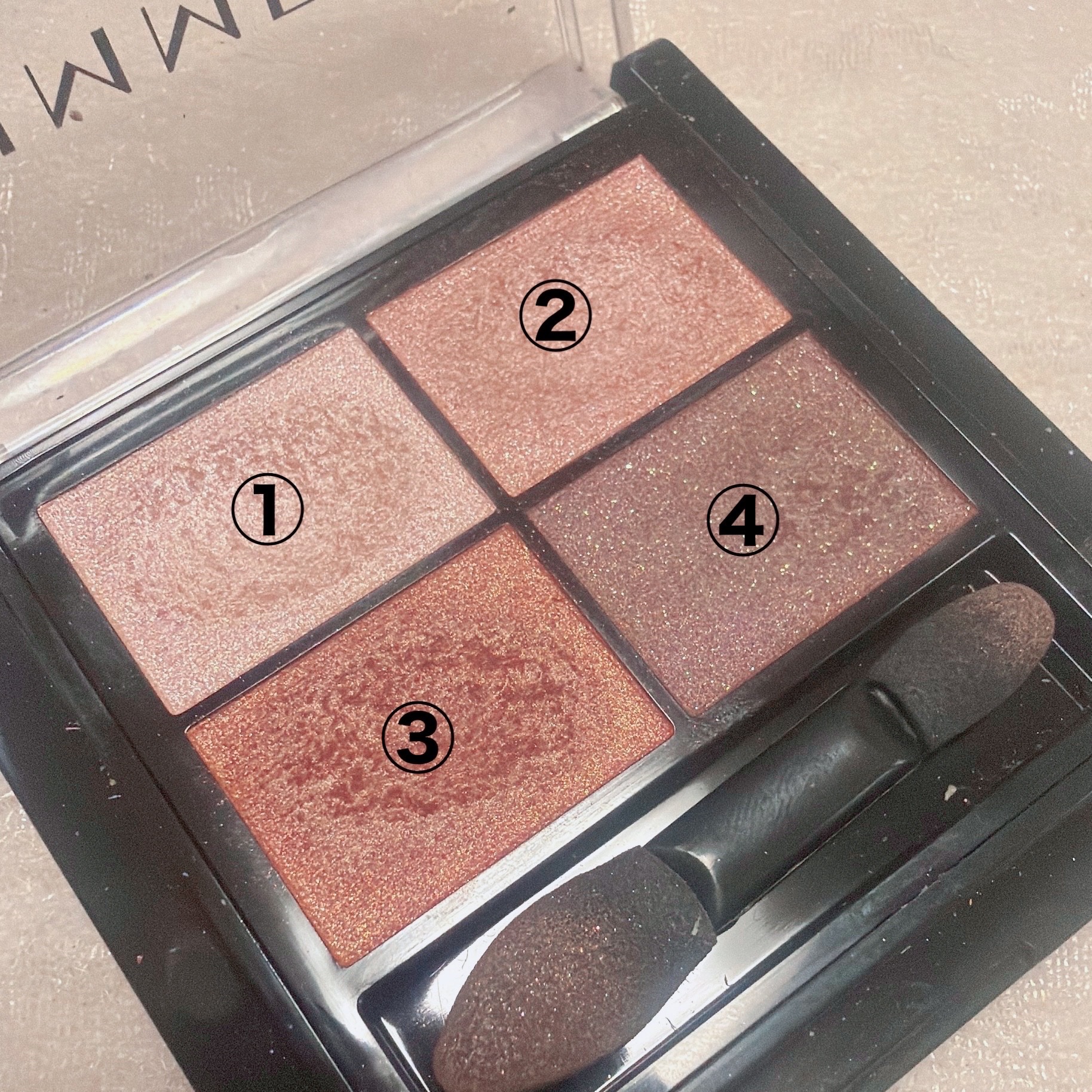 ワンダー エバー アイシャドウ/リンメル ロンドン/アイシャドウパレットを使ったクチコミ（2枚目）