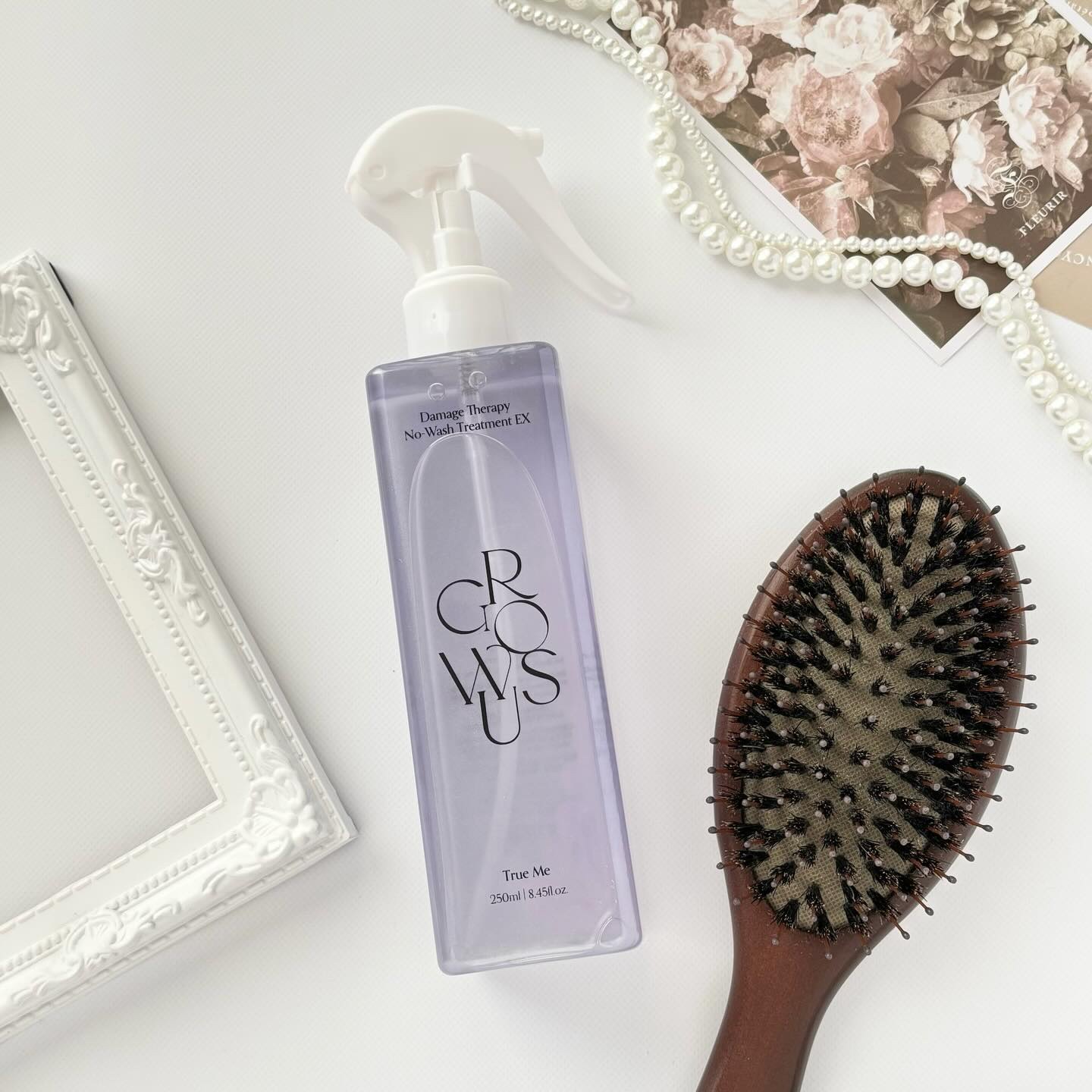 ダメージセラピーノーウォッシュトリートメントEXトゥルーミー (ムスクの香り) 250ml/GROWUS/ヘアミストを使ったクチコミ（1枚目）