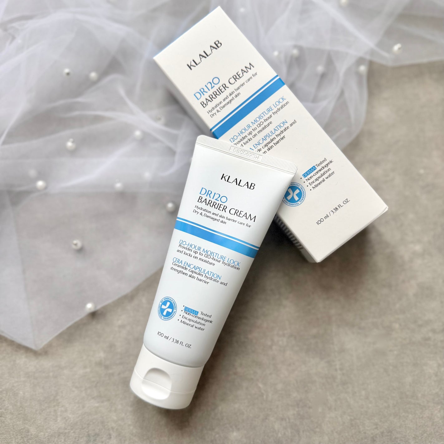 ディーアール120 バリアクリーム/KLALAB/フェイスクリームを使ったクチコミ(3枚目)