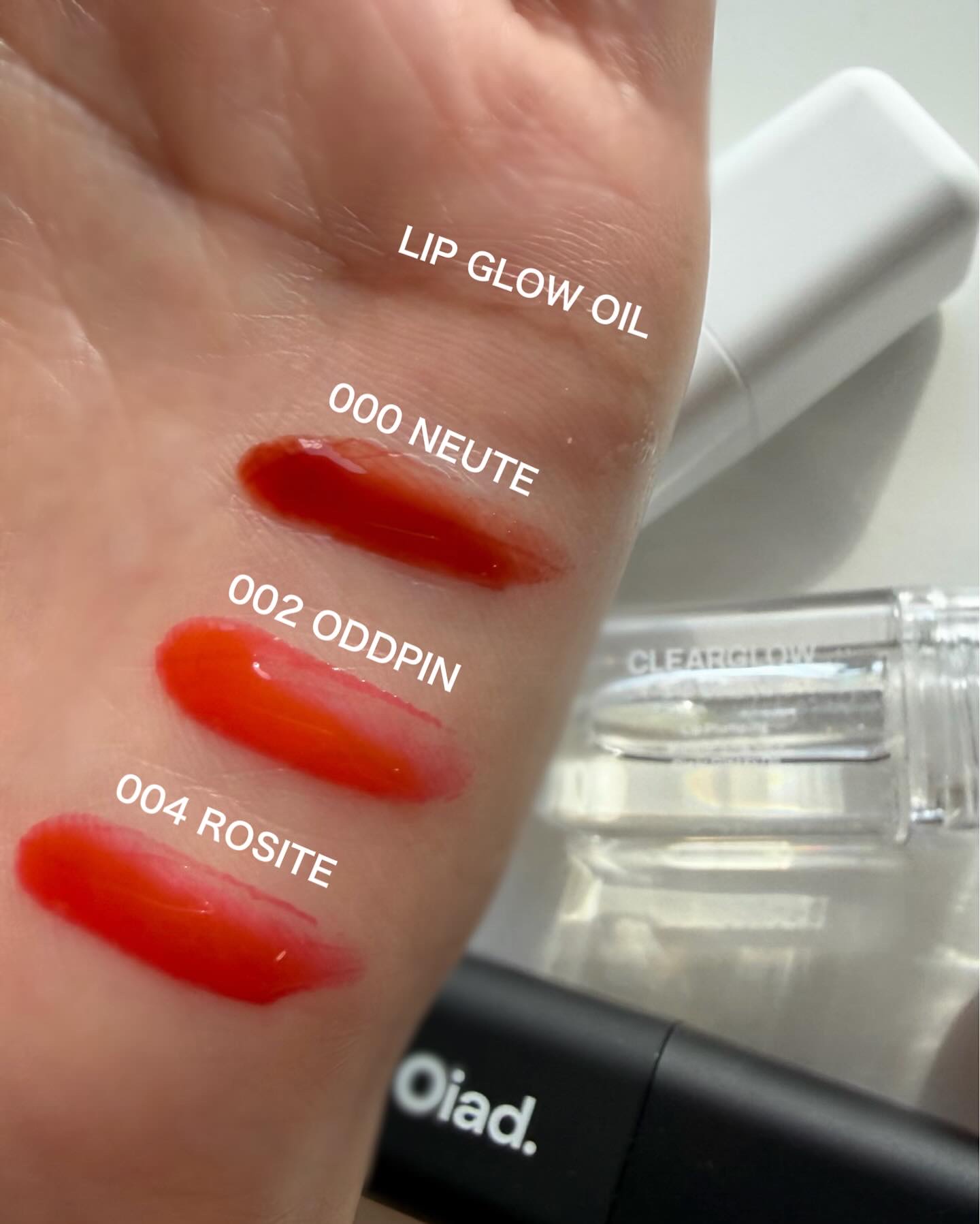 リップグロウオイル/oiad/リップグロスを使ったクチコミ（2枚目）