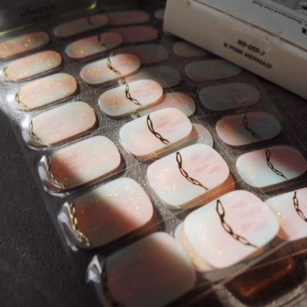 セミキュアジェルネイル(ハンド)/ohora/ネイルシールを使ったクチコミ(4枚目)