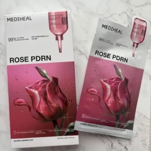 ローゼPDRNエッセンシャルマスクヘルシーグロウ/MEDIHEAL/シートマスク・パックを使ったクチコミ（1枚目）