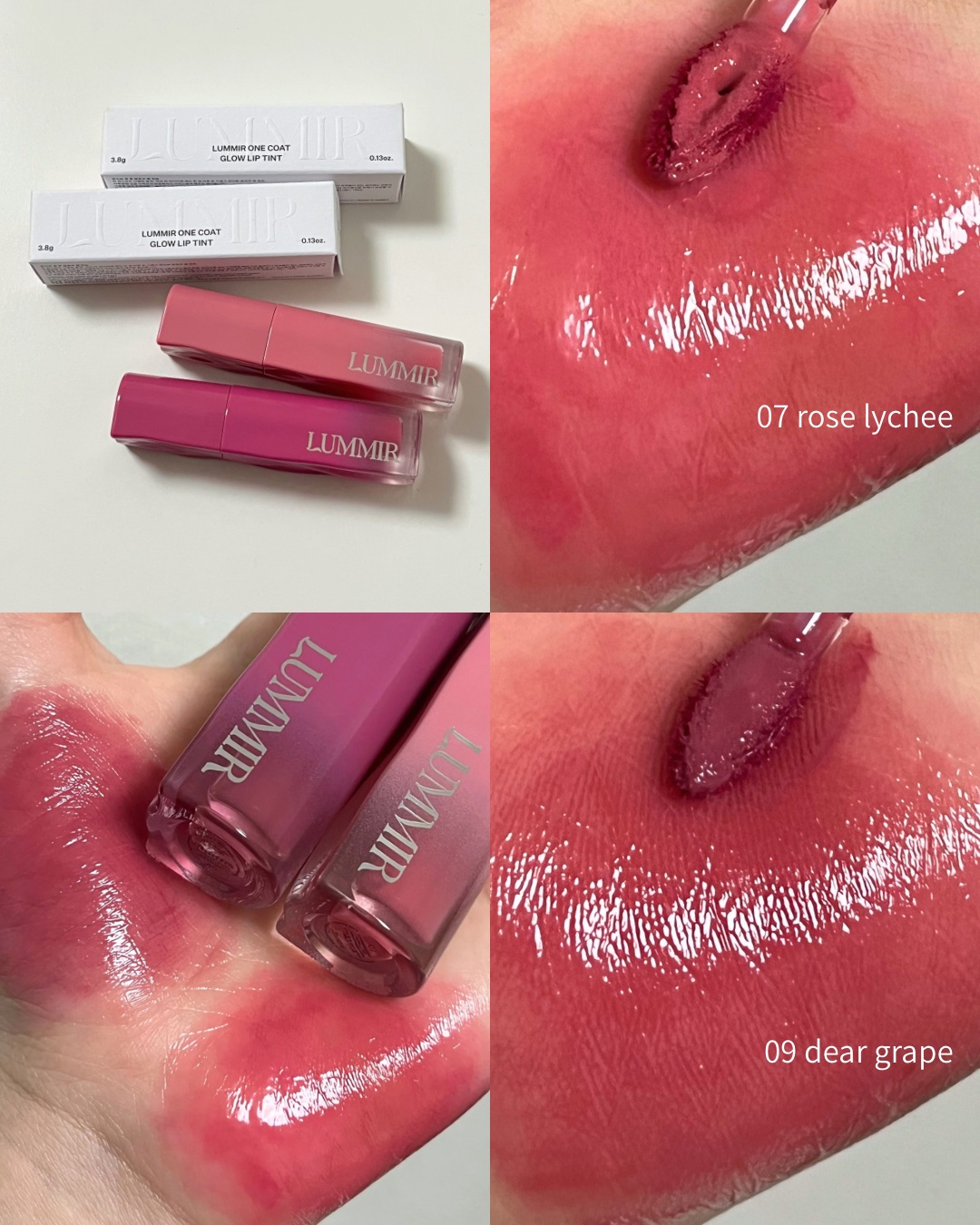 ONE COAT グロウティント/Lummir/リップティントを使ったクチコミ（2枚目）