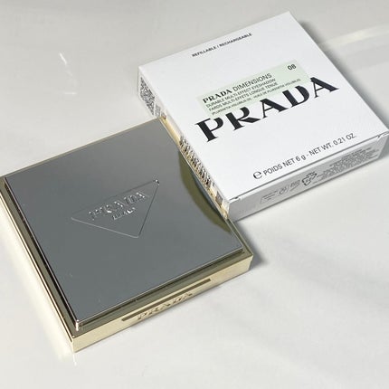 ダイメンションズ マルチエフェクト アイシャドウ/PRADA BEAUTY/アイシャドウパレットを使ったクチコミ(2枚目)
