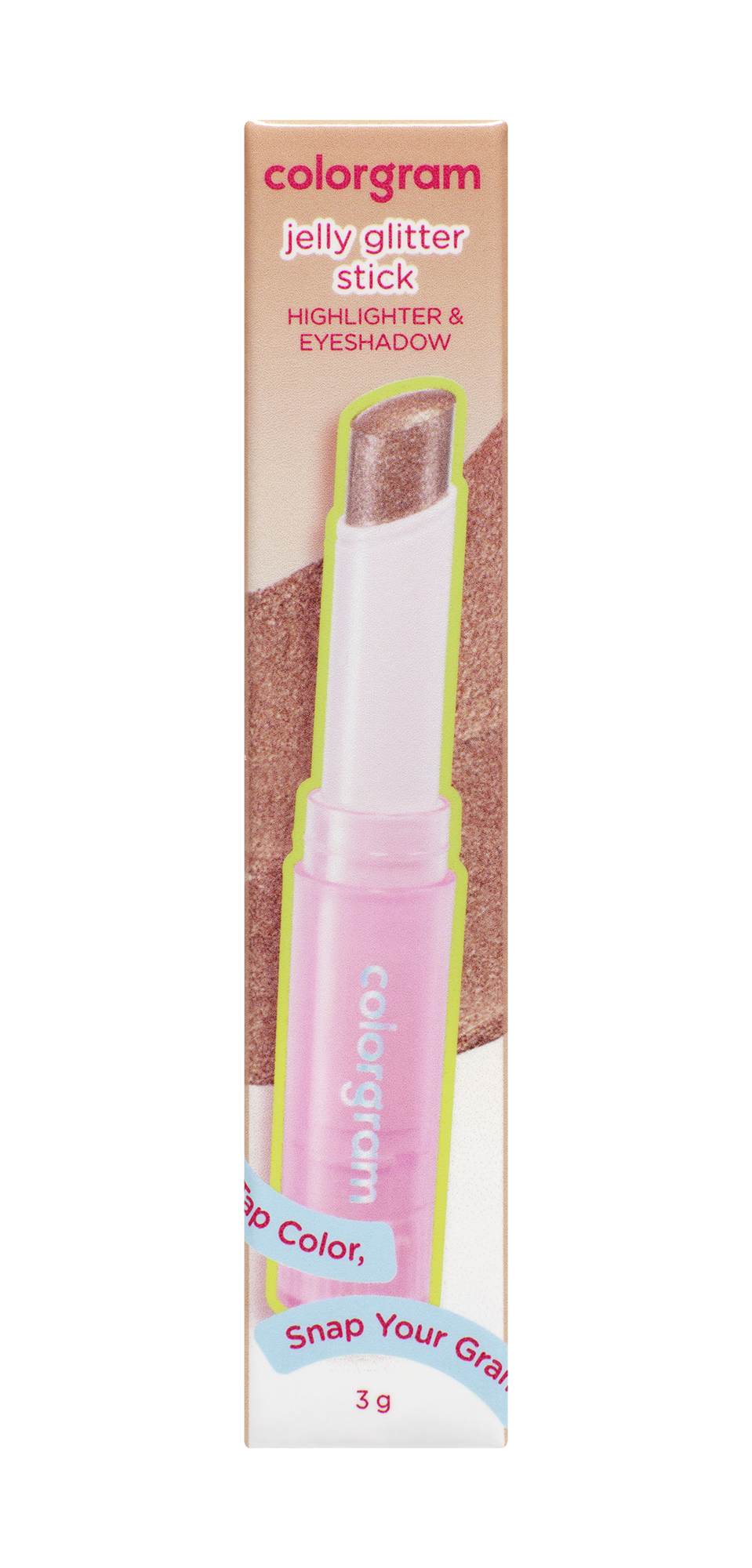 カラーグラム ぷるんジェリービームスティック 07 ハニーゴールド