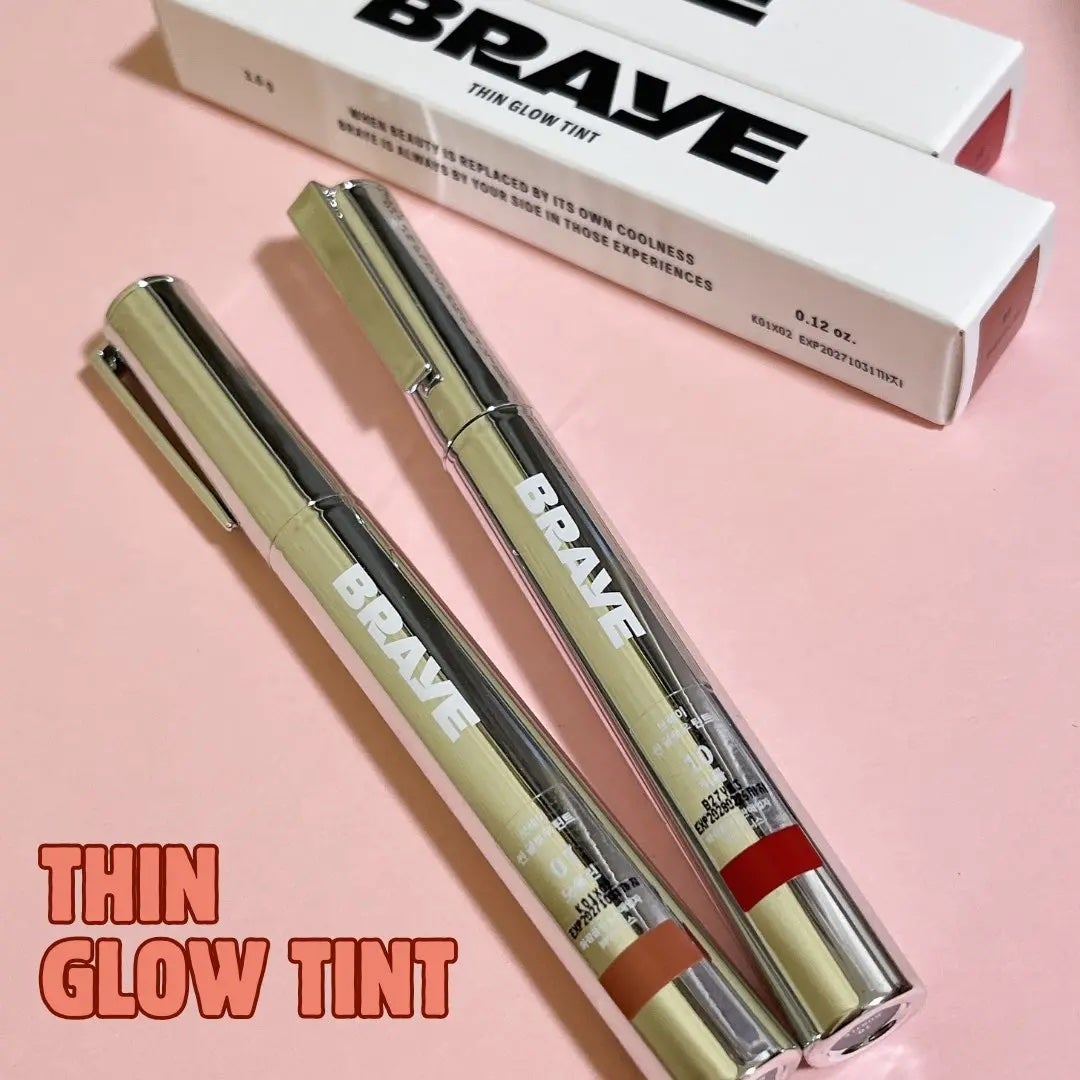 THIN GLOW TINT/BRAYE/口紅を使ったクチコミ(1枚目)