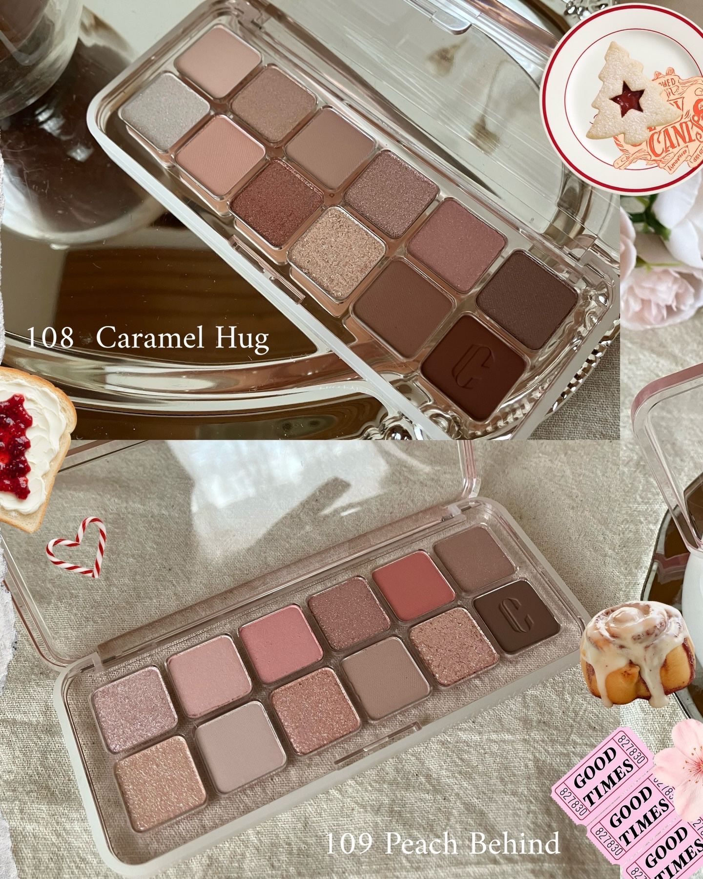 プロ アイ パレット エアー/CLIO/アイシャドウパレットを使ったクチコミ（2枚目）