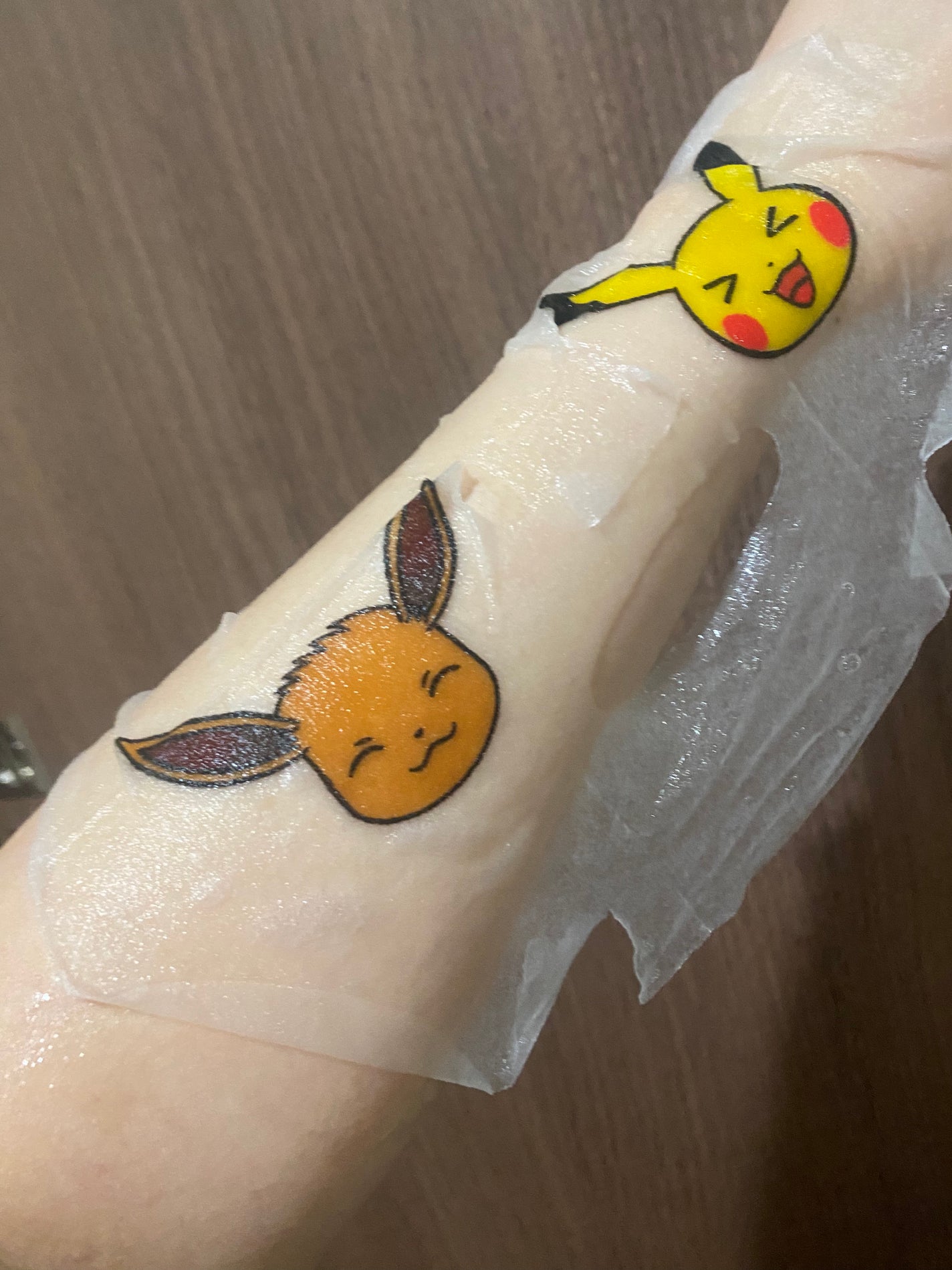 オルフェス BPS ピカチュウ・イーブイ デザイン/ALFACE+/シートマスク・パックを使ったクチコミ(3枚目)