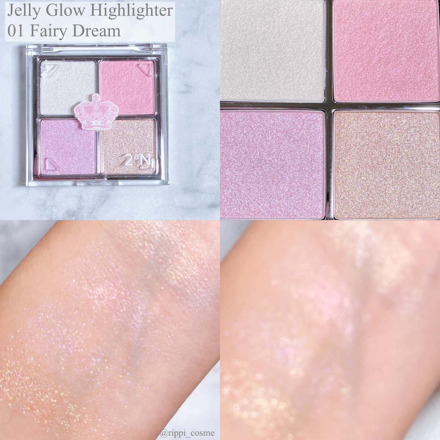 ベターミーアイパレット/2aN/マルチパレットを使ったクチコミ（3枚目）