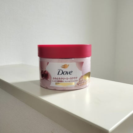 ダヴ ふわとろ クリーミースクラブ チェリー&アプリコットミルク/ダヴ/ボディスクラブを使ったクチコミ(1枚目)