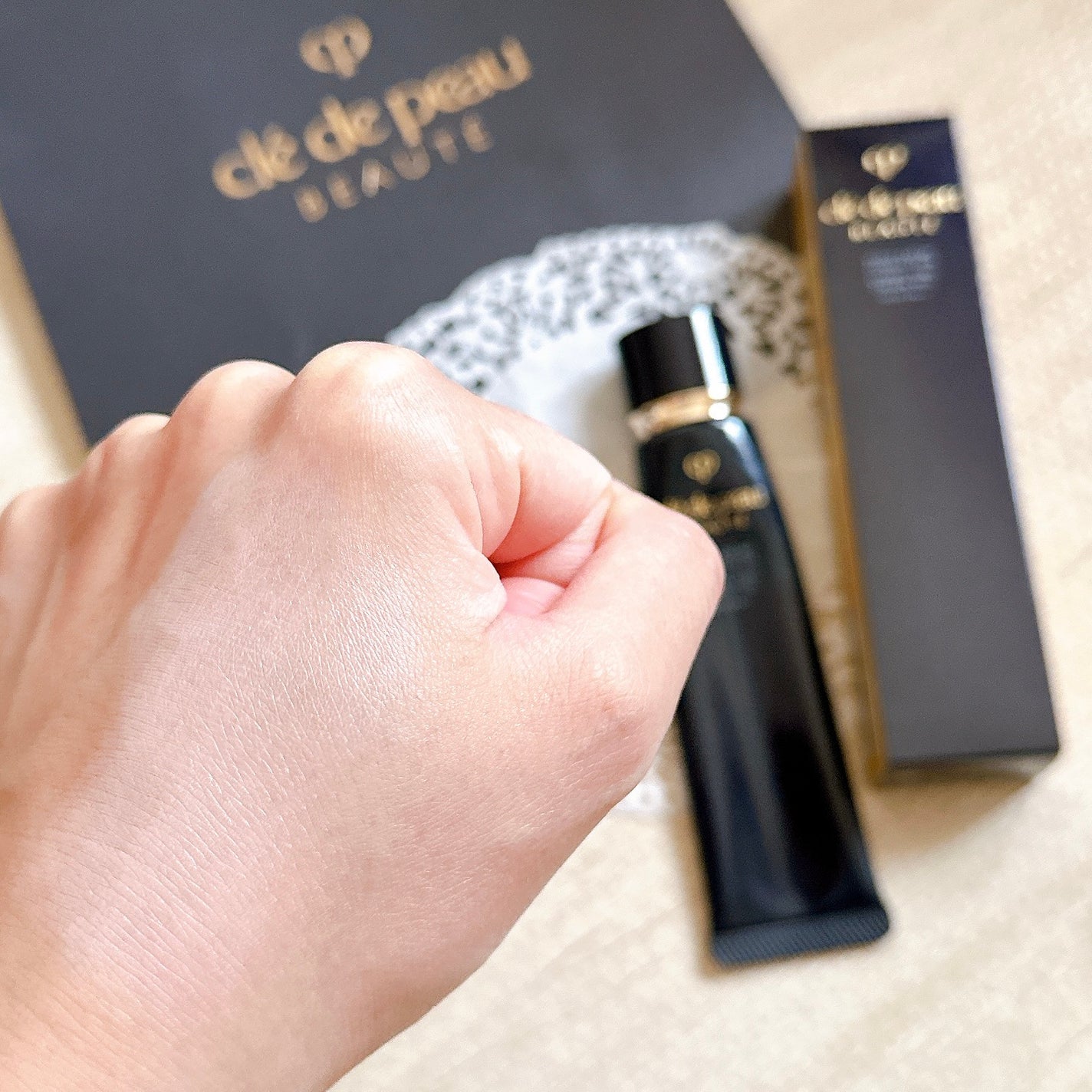 ヴォワールコレクチュールn/クレ・ド・ポー ボーテ/化粧下地を使ったクチコミ(4枚目)