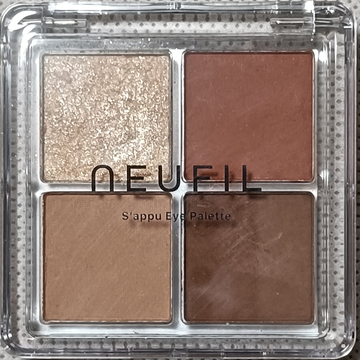 s'appu eye palette 03 イヴニンググロウ/NEUFIL/アイシャドウパレットを使ったクチコミ（2枚目）