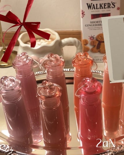 ハートウェアリングリキッドチーク 01 ベベグロー/2aN/リキッドチークを使ったクチコミ(1枚目)