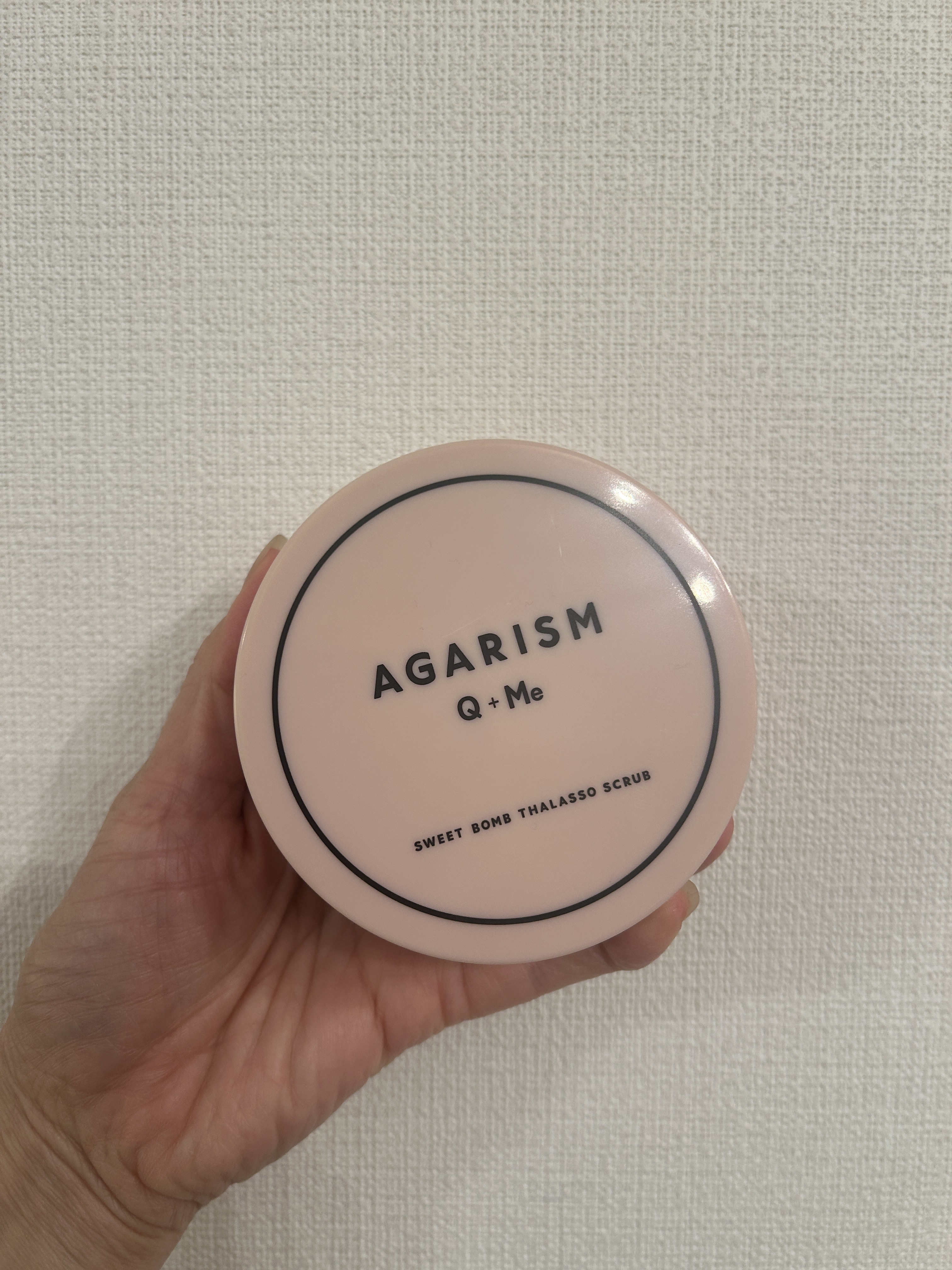 Q+Me スウィート ボム タラソ スクラブ/AGARISM/バスト・ヒップケアを使ったクチコミ（1枚目）