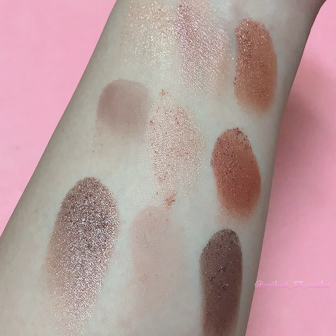 UR GLAM　BLOOMING EYE COLOR PALETTE/U R GLAM/アイシャドウパレットを使ったクチコミ（3枚目）