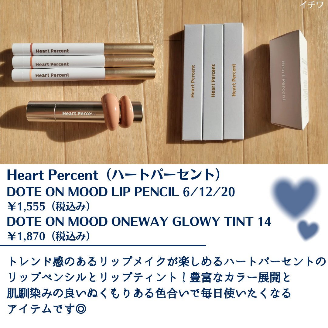 ドットオンムードリップペンシル/Heart Percent/リップライナーを使ったクチコミ（2枚目）