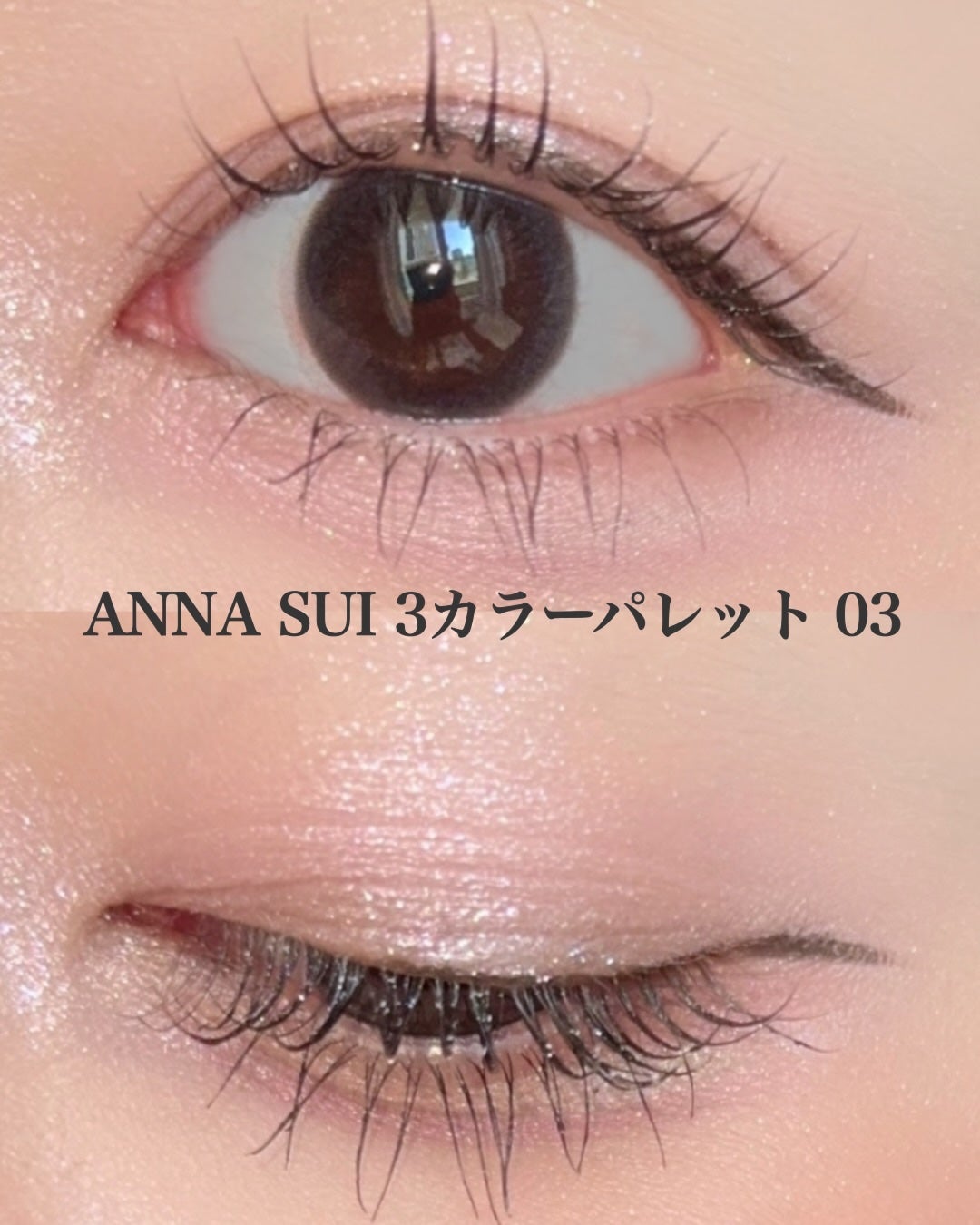 アナ スイ 3 カラー パレット/ANNA SUI/アイシャドウパレットを使ったクチコミ(4枚目)