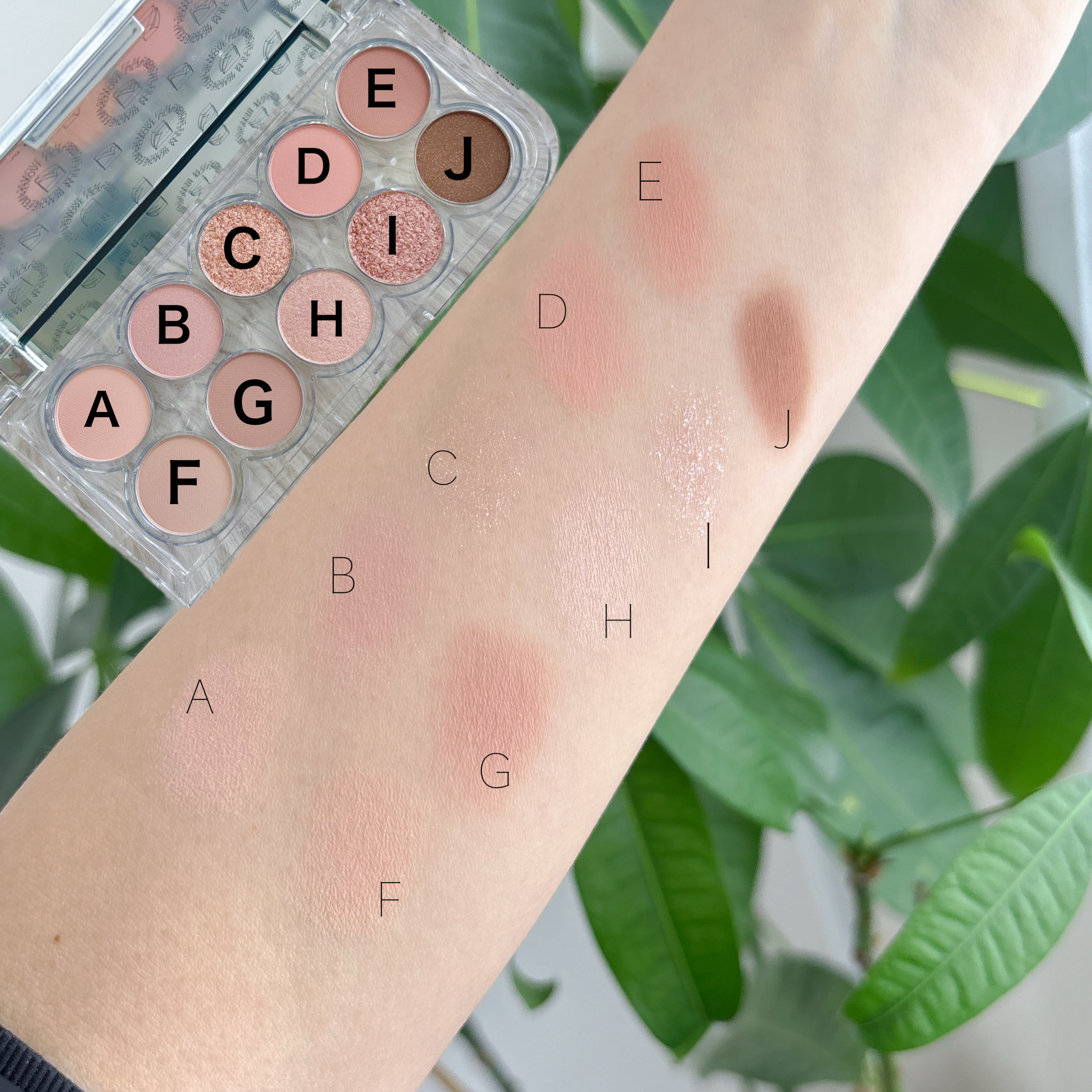 ライトオンアイズシャドウパレット/ルミル/アイシャドウパレットを使ったクチコミ（3枚目）